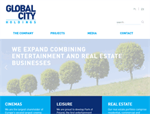 Tablet Screenshot of globalcityholdings.com